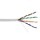 CAT5E 350 MHz CMR UTP 24 AWG SBC White PVC Cable