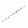 5' Foot x 1.25" inch OD 16 AWG Hot Dip Galvanized Antenna Mast Pole | ROHN 160505PHS