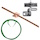 Ground Rod, Clamp and Wire Kit for Satellite TV Antennas