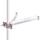 ROHN WM6S 6 inch Single Mount Antenna Mast Bracket