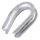 1/4 inch Heavy Duty Open Eye Wire Rope Thimble R-1/4THH