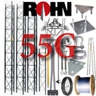 ROHN 55G Guyed Towers in Complete Pre-engineered Kits