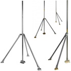 Antenna Roof Mount with Freestanding Mast Pole